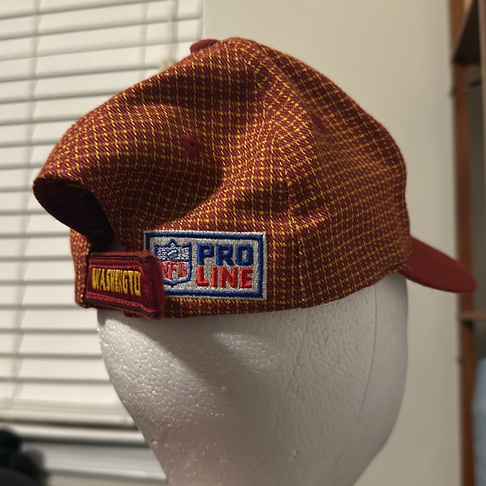 Red and Yellow Redskins Cap - Picture 3 of 3